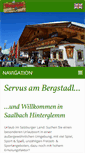 Mobile Screenshot of bergstadl.at